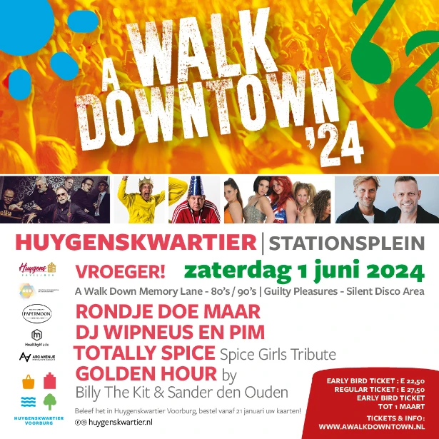 a walk down town 24 poster